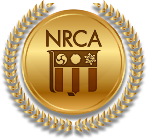 NRCA Gold Circle Award emblem winner 